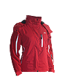 women's red ski jacket